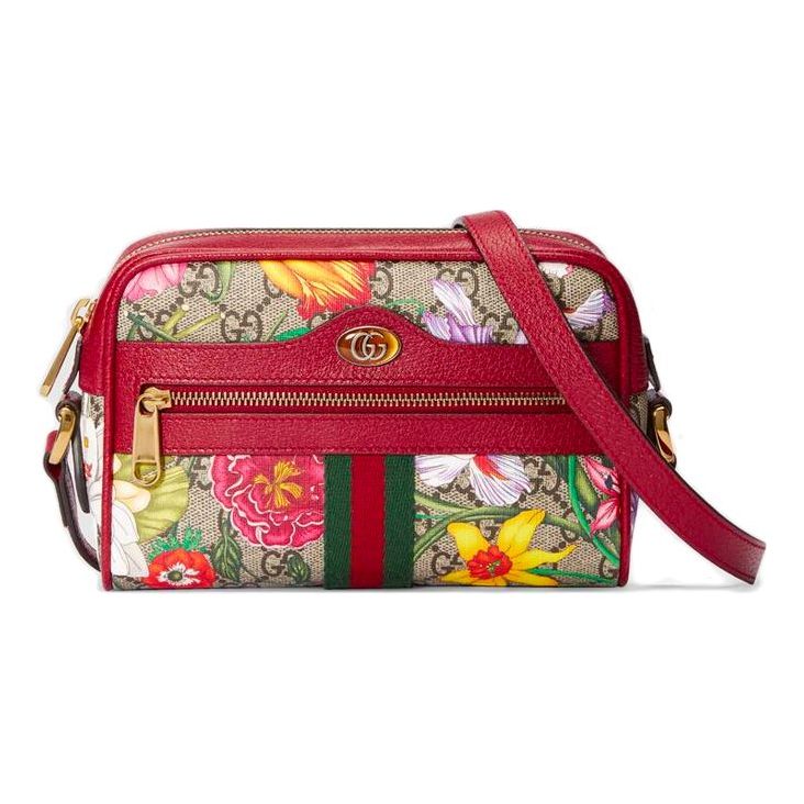 

Сумка (WMNS) Gucci Ophidia SeriesGG floral Clutch Single Shoulder Bag mini