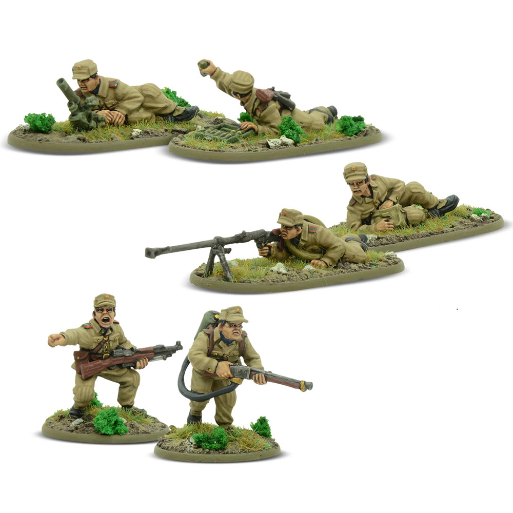 

Миниатюра Warlord Games Bolt Action: Korean War - North Korean KPA Weapons Teams