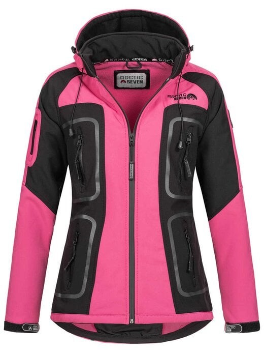 

Куртка ascelina из софтшелла Arctic Seven, розовый