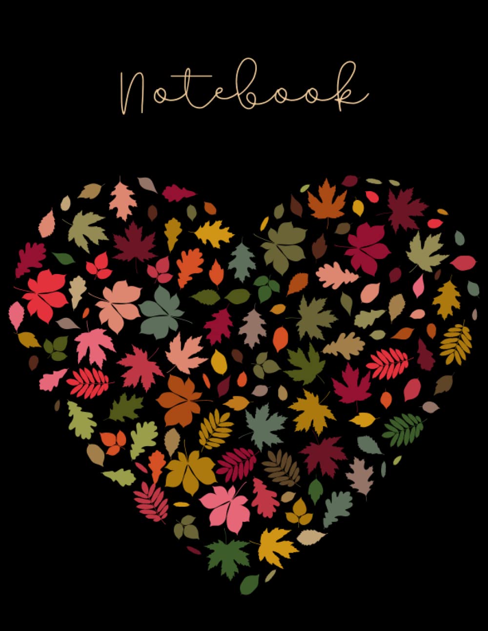 

Notebook: Autumn Composition Notebook 8.5 x 11 Lined Journal Notebook 120 pages (Independently published)