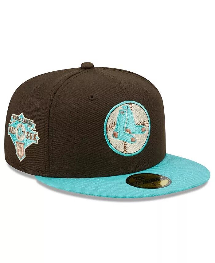 

Мужская коричнево-мятная шляпа Boston Red Sox Walnut Mint 59FIFTY New Era