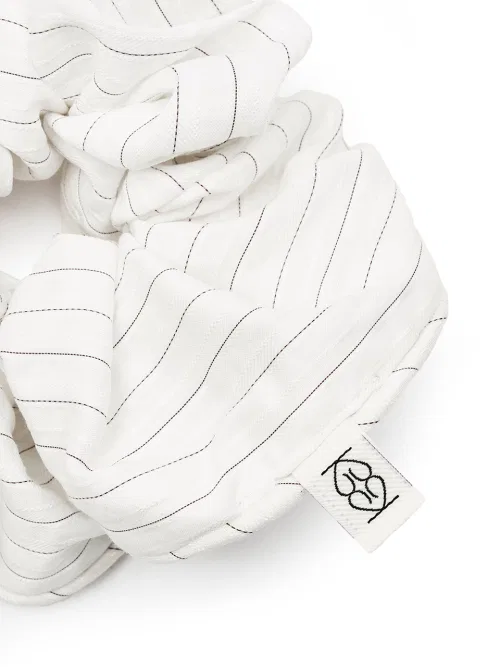 Шу-шу Kijun EMMA Scrunch White Stripe — фото 2