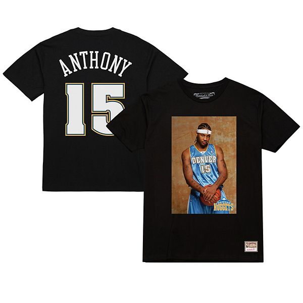 

Футболка с именем и номером Carmelo Anthony Denver Nuggets Mitchell & Ness