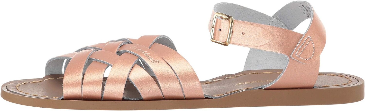 Сандалии на плоской подошве Retro Salt Water Sandal by Hoy Shoes, цвет Rose Gold — фото 3