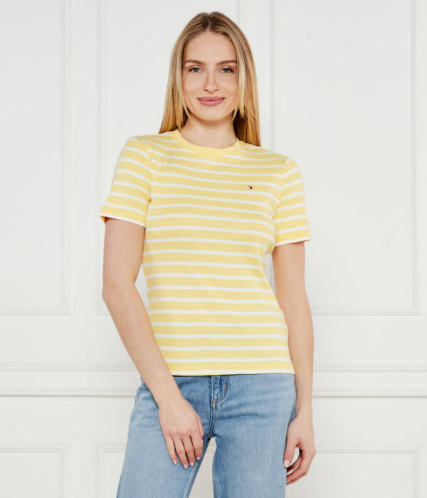 

Футболки Slim fit Tommy Hilfiger, желтый