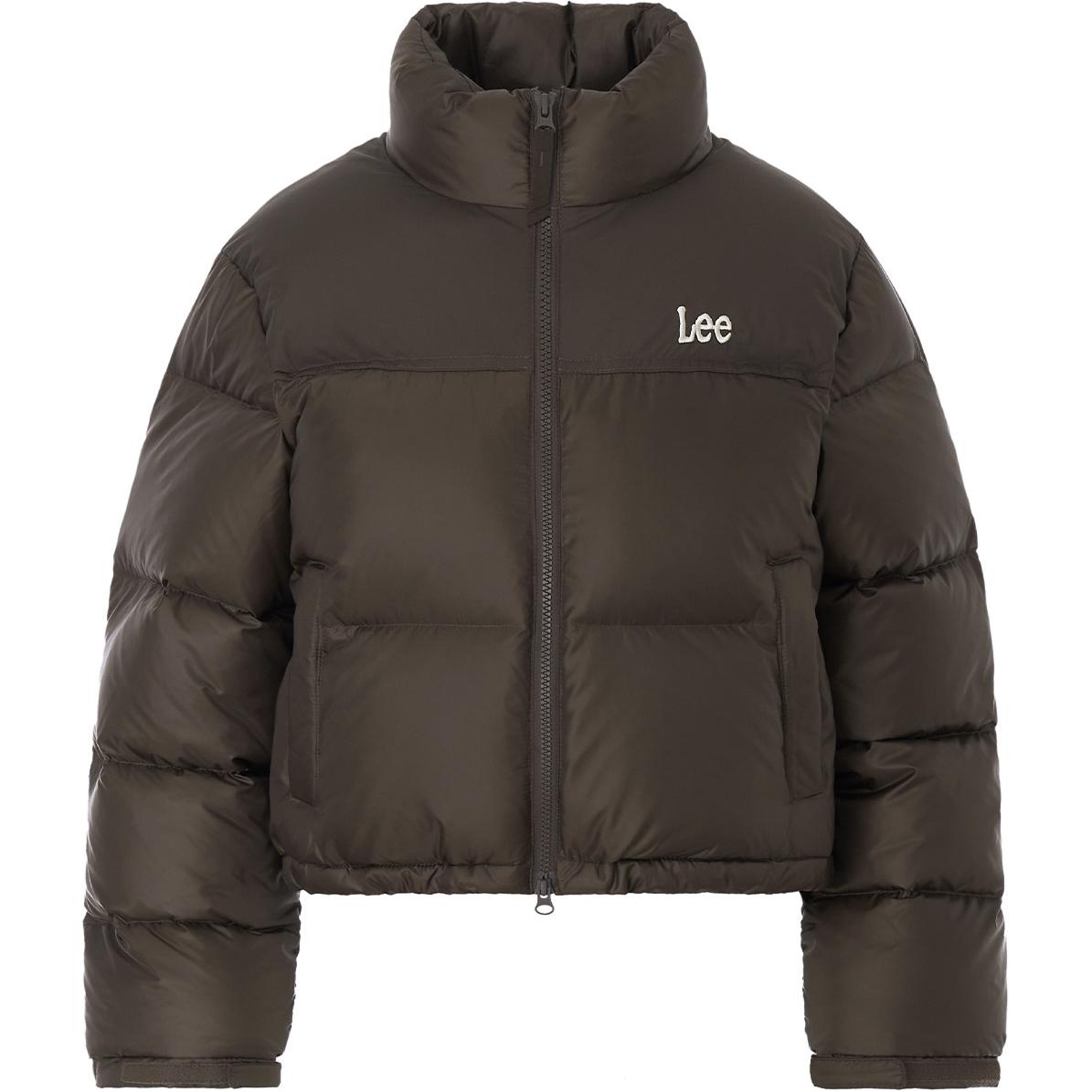 

Lee Коричневая пуховая куртка для женщин, Brown