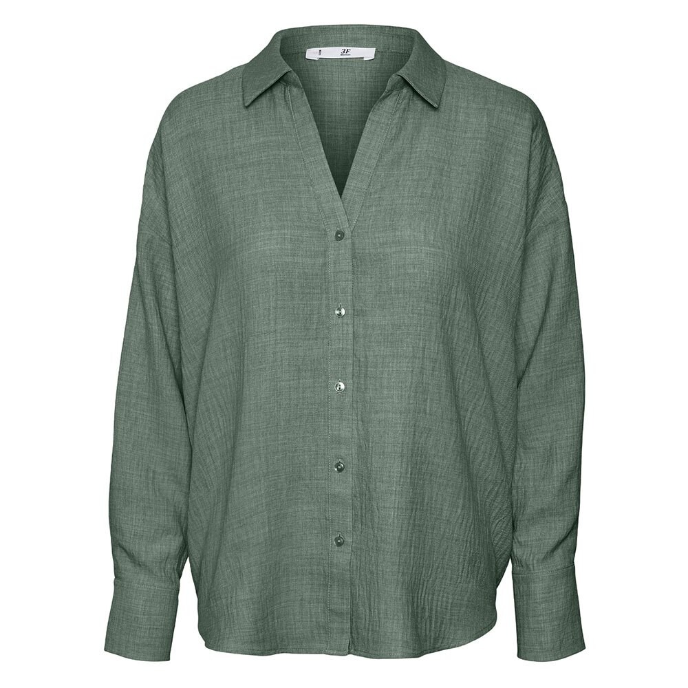 

Рубашка Vero Moda Melaney Queeny, зеленый