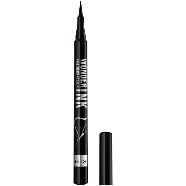Водостойкая подводка для глаз, черная, 1,2 мл Rimmel Wonder'Ink ultimate 24h — фото 2