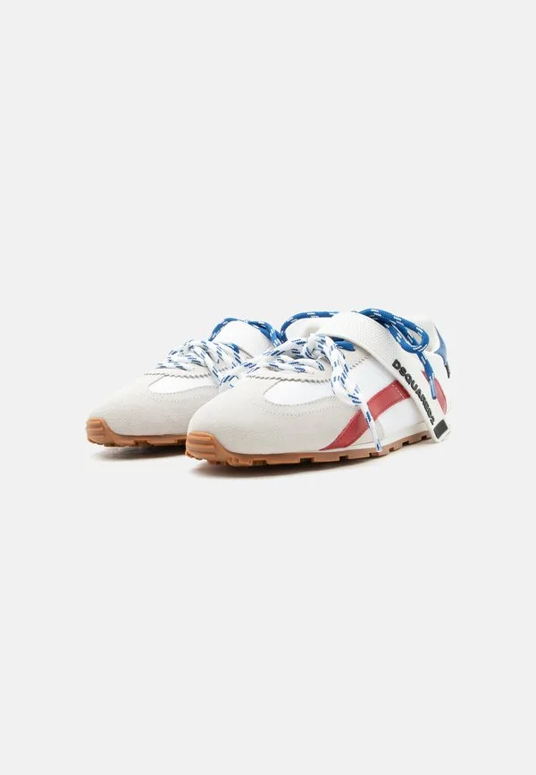 Тренеры Dsquared2, Bianco/Rosso/Blu — фото 2