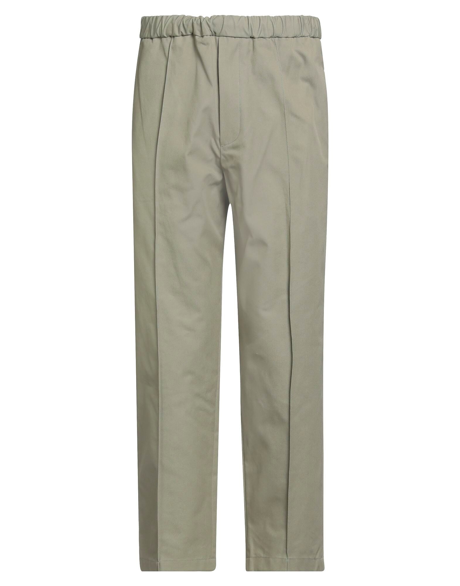 

Брюки Jil Sander, серо-зеленый