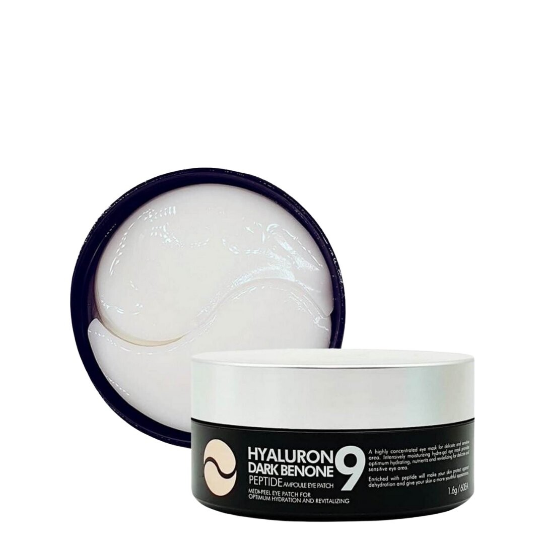 

Medi-Peel - Hyaluron Dark Benone Peptide 9 Ampoule Eye Patch, Маски для глаз, 60 шт