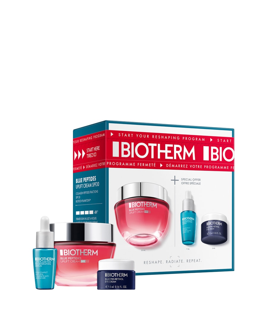 

Набор для ухода за лицом BIOTHERM Blue Peptides Uplift Cream SPF 30 Routine Set, 1 шт.