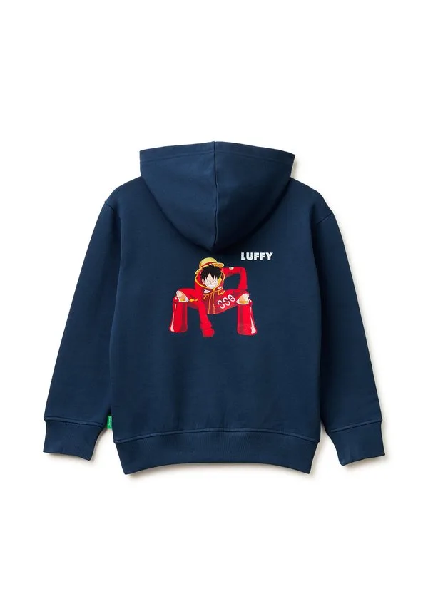 Толстовка с капюшоном в одном изделии United Colors Of Benetton, Blue — фото 2