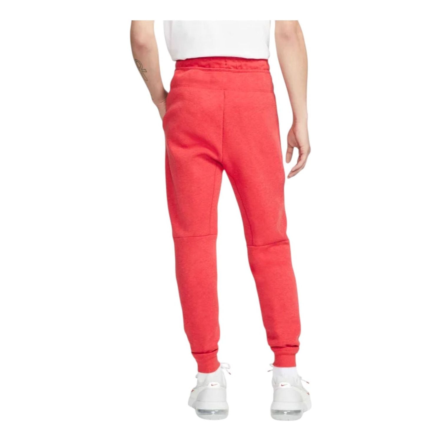 Спортивные брюки Nike Sportswear Tech Fleece Pants 'Light University Red Heather Black' — фото 2