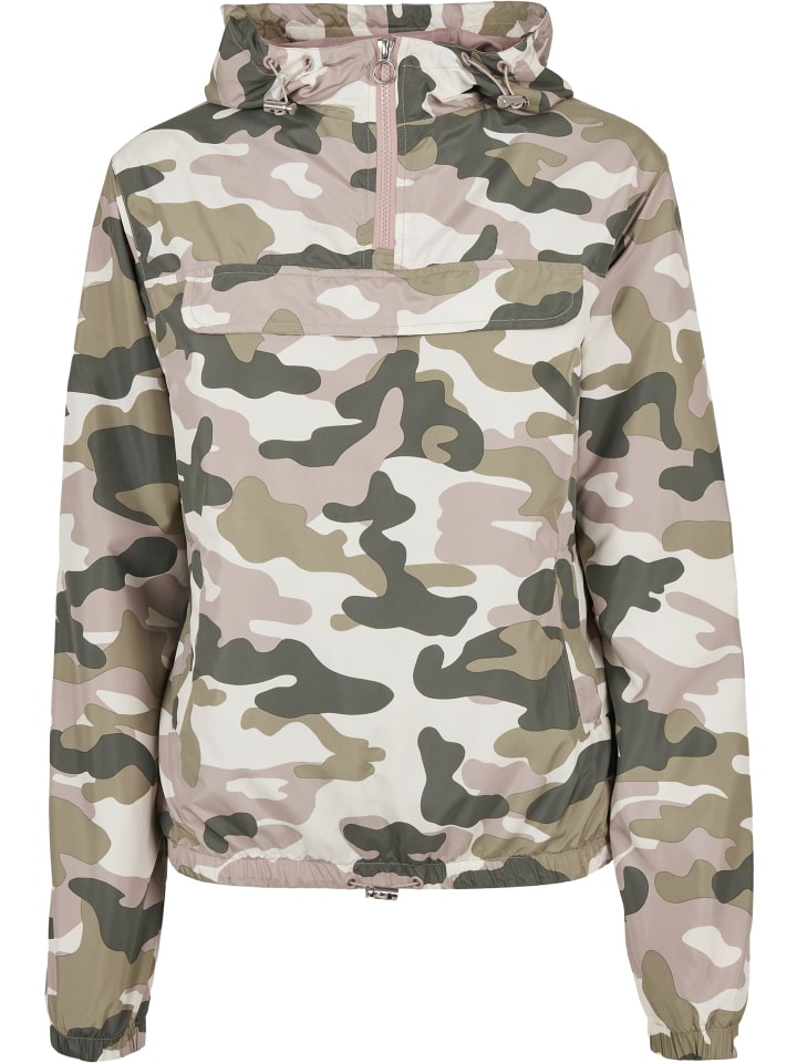 

Ветровка Urban Classics, цвет duskrose camo