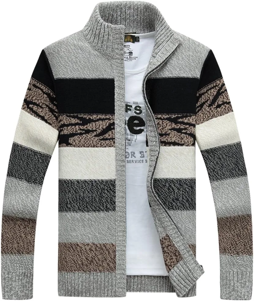 

Кардиган Kedera мужской с длинным рукавом и цветными блоками
