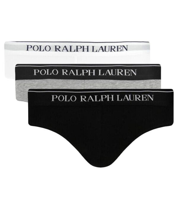 

Трусы мужские Polo Ralph Lauren с хлопком 3 шт, черный