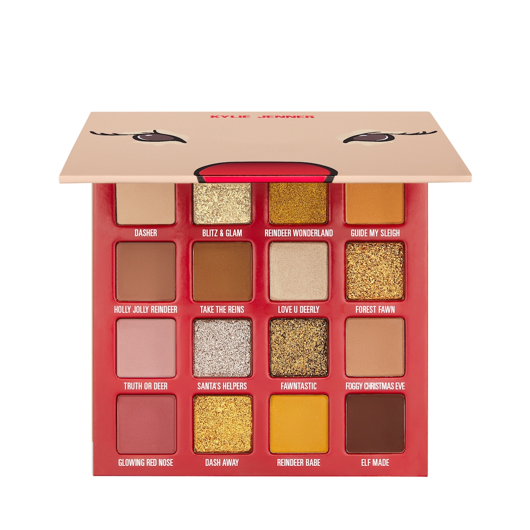 

Палитра теней для век holiday collection eyeshadow palette Kylie Cosmetics, вес 14.4 гр.