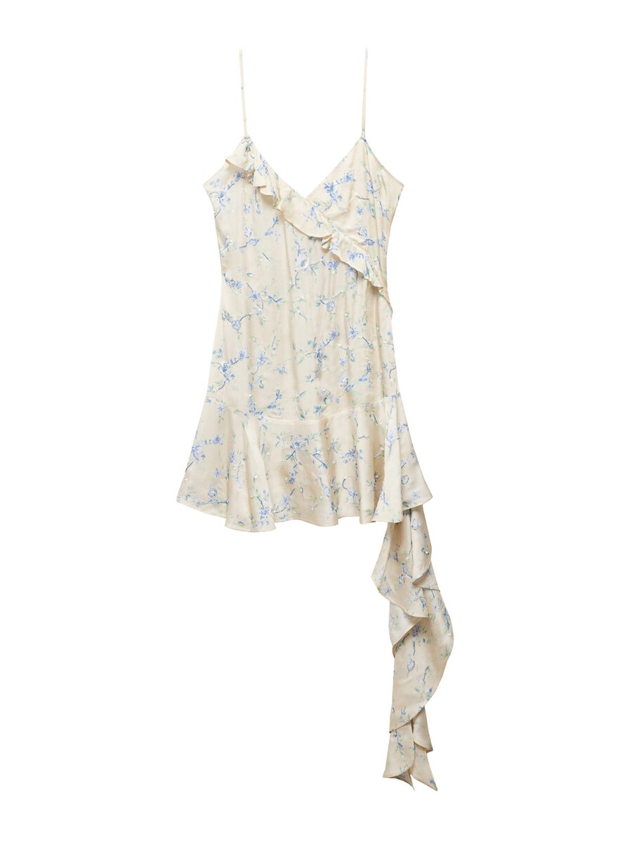 

Мини платье MANGO Bloom, Powder