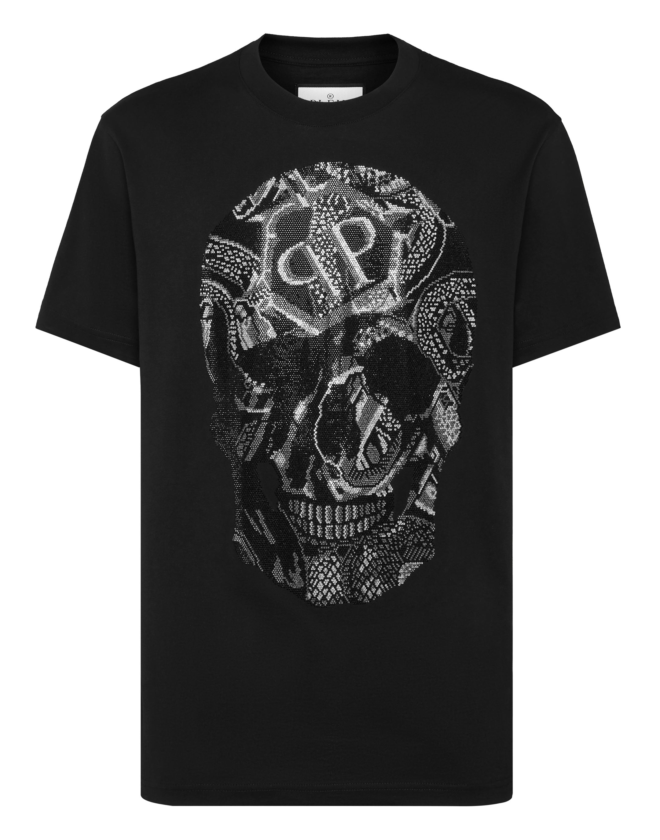 

Футболка с круглым вырезом SS Snake PHILIPP PLEIN, черный