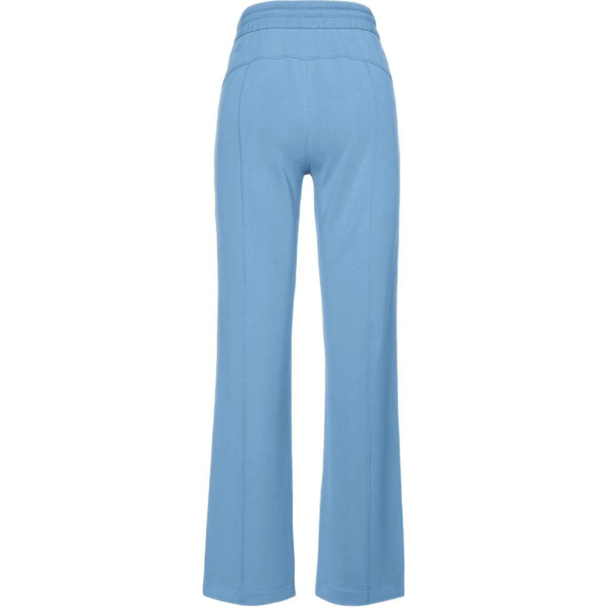 

Мягкие стрейчевые повседневные брюки для женщин Lululemon, синий