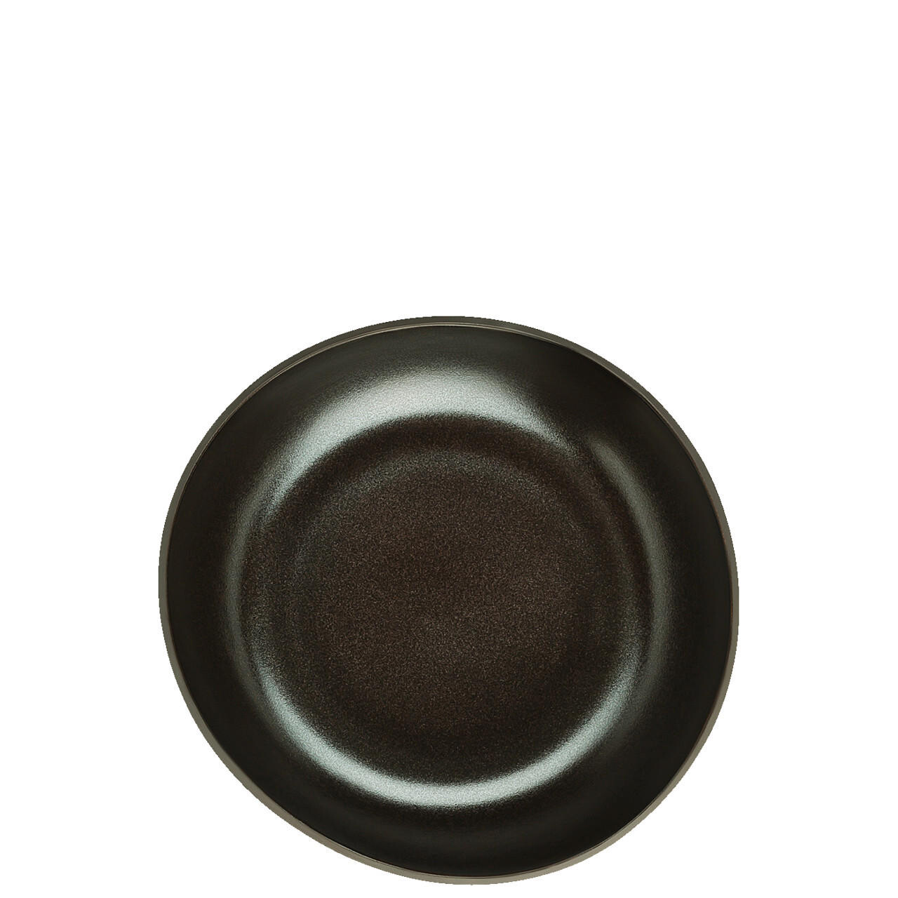 

Суповая тарелка Rosenthal, 22,5x21,5x5,2 см, темно-серый