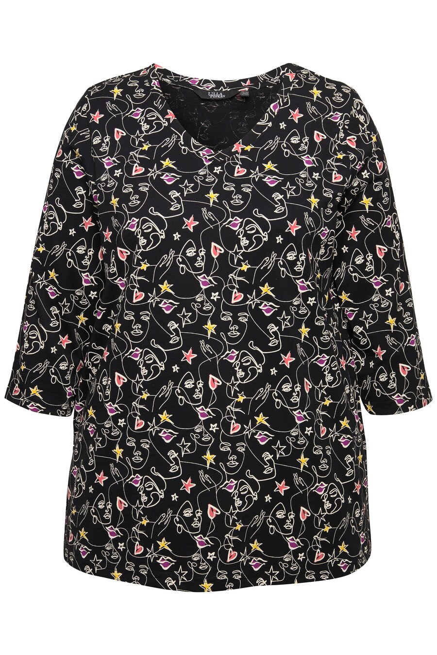 

Топ Ulla Popken Shirt, черный