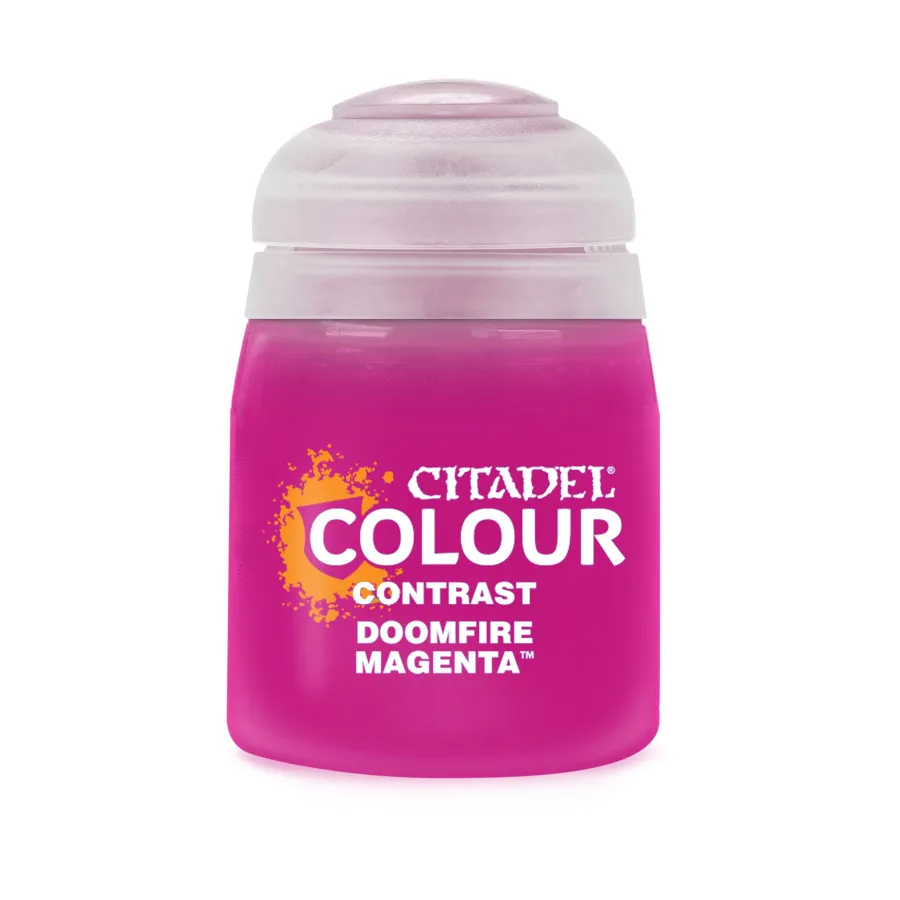 

Роковой огонь Пурпурный, Citadel Paints - Contrast - 2022 Range