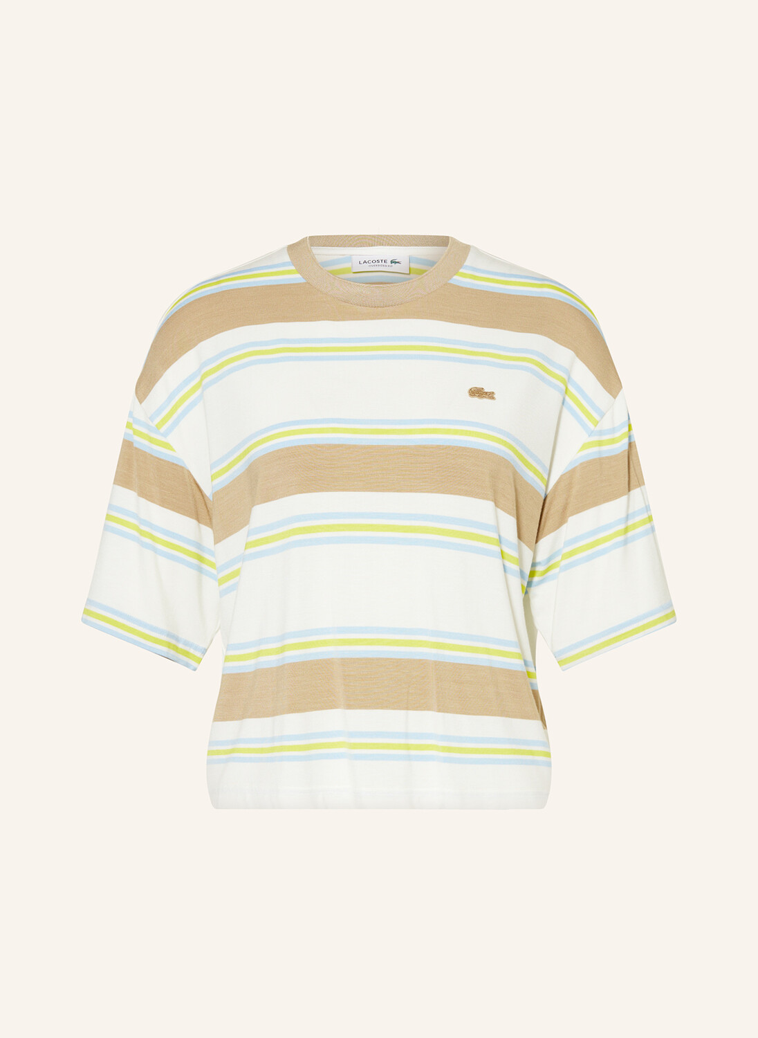 

Футболка Lacoste, бежевый
