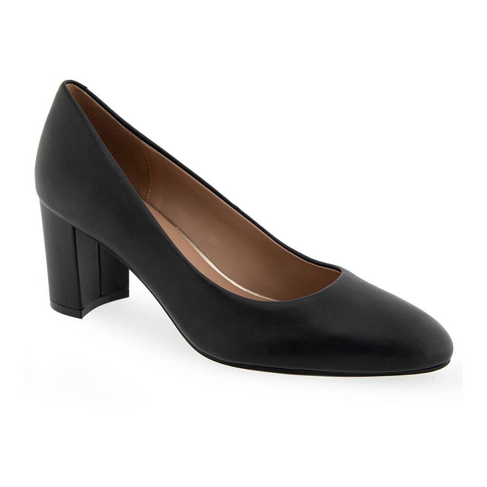 Женские кожаные модельные туфли Aerosoles Betsy, черный