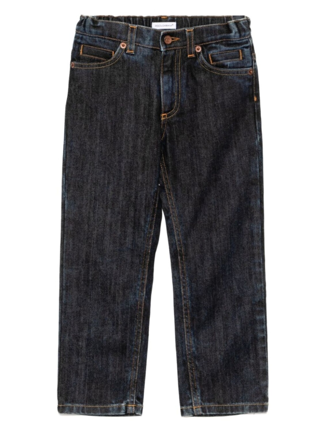 

Прямые джинсы Dolce & Gabbana Kids, синий