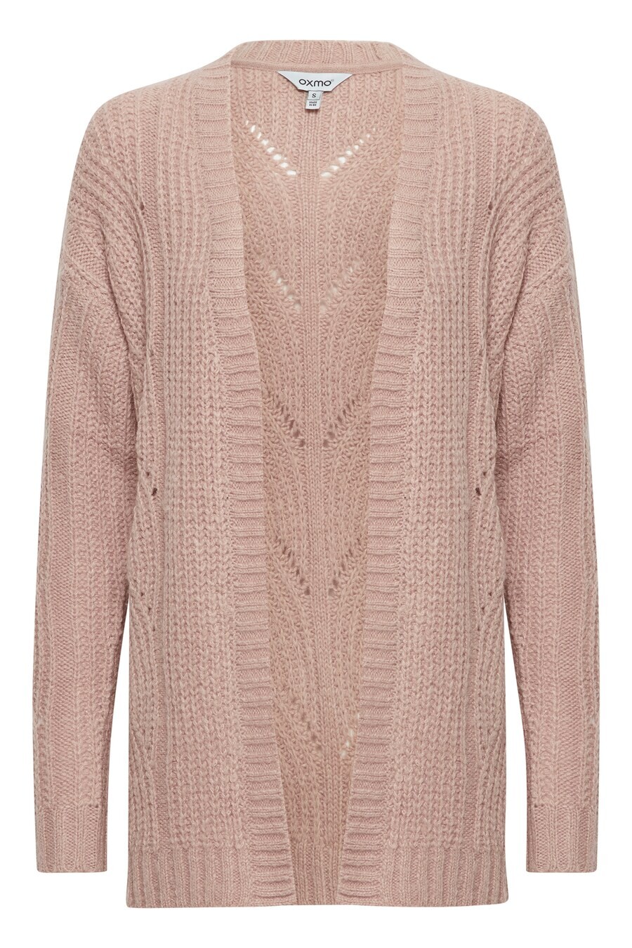 

Вязаный кардиган Oxmo Knit Cardigan Cle, розовый