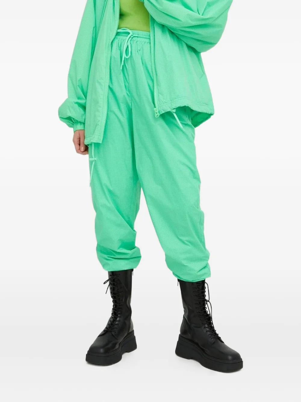 

Спортивные брюки Lijy в клетку American Vintage, зеленый