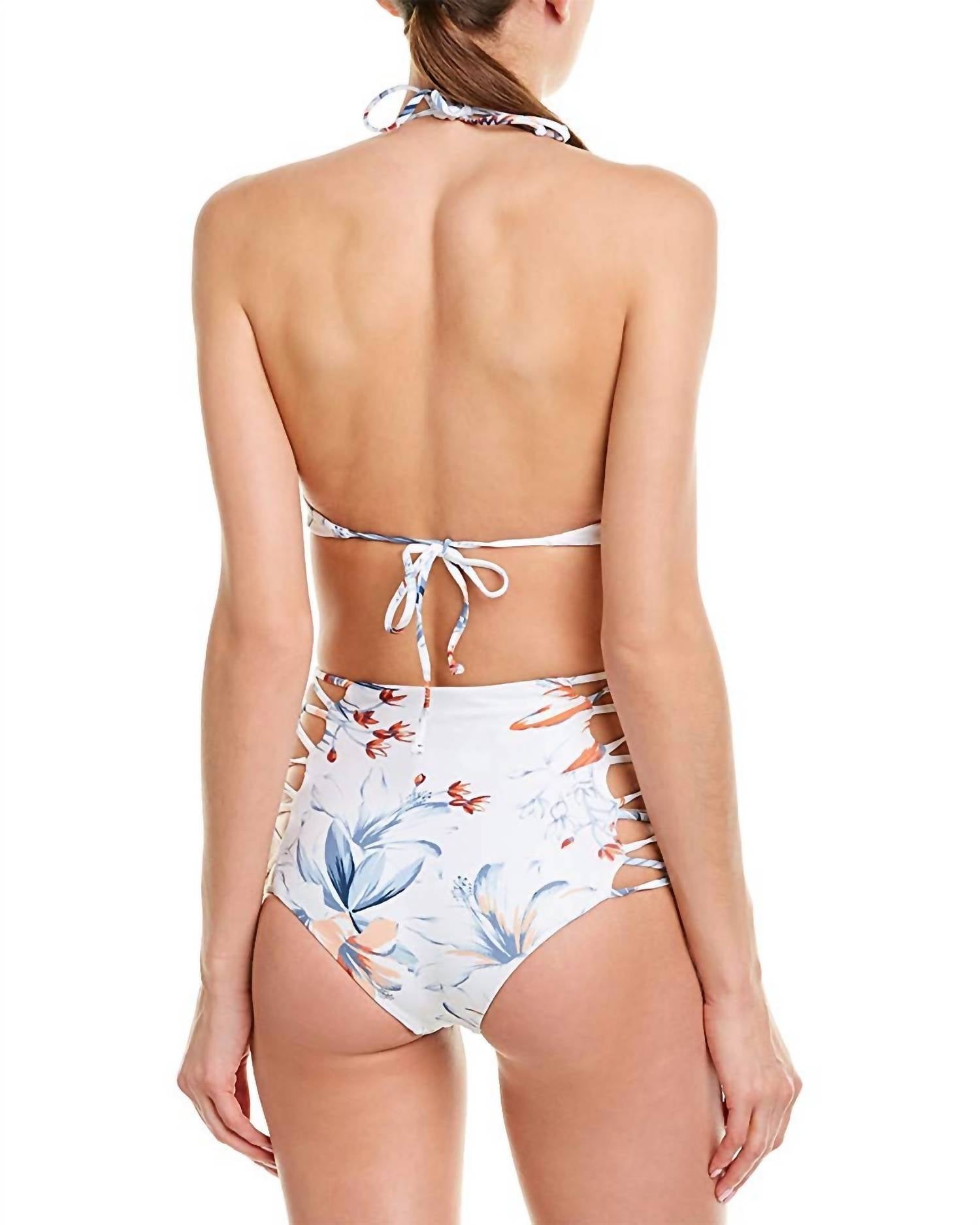 

Fire Tripp Strappy Halter цельный женский купальник в Birds Of Paradise L Space