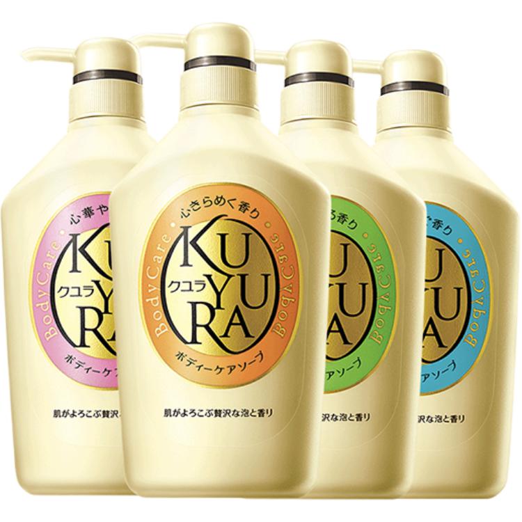 

Набор для ухода за кожей в душе с успокаивающим и ароматическим эффектом, 2 бутылки/4 бутылки KUYURA