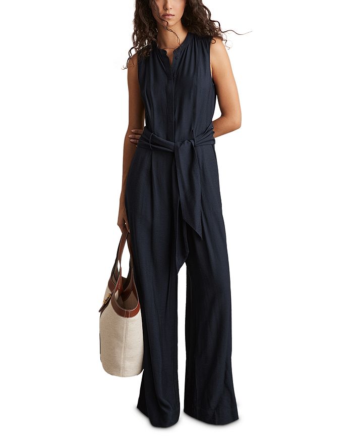 

REISS Raven Комбинезон с поясом REISS, синий