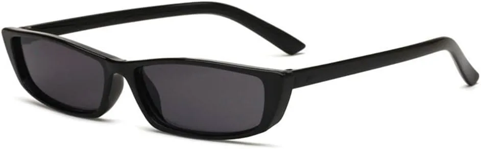 

1 шт. Маленькие прямоугольные солнцезащитные очки унисекс в ретро-стиле с узкой оправой, солнцезащитные очки с защитой от УФ-излучения UV400 LANGSER, C-c1