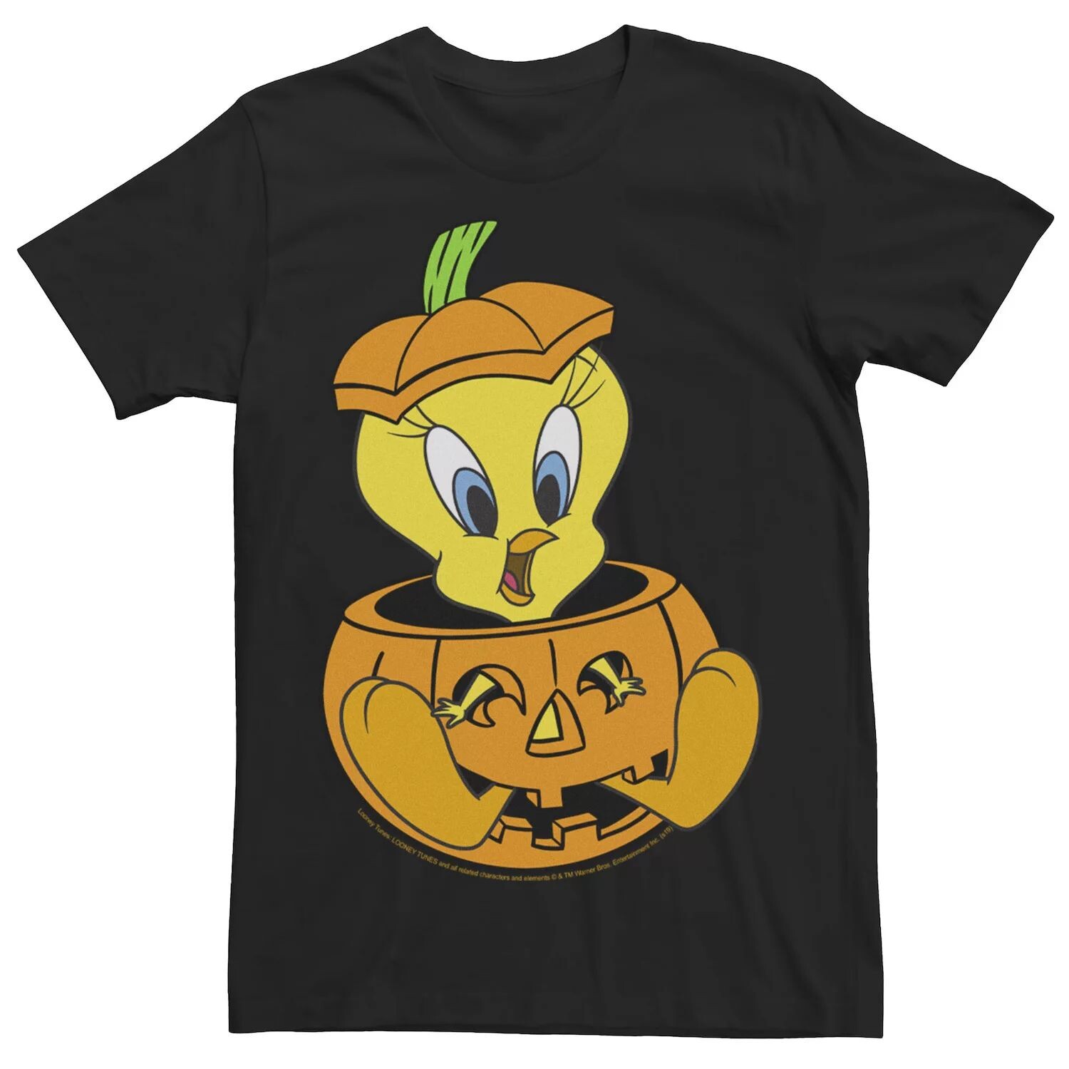 

Мужская футболка Looney Tunes Tweety Bird In A Pumpkin Tee Licensed Character