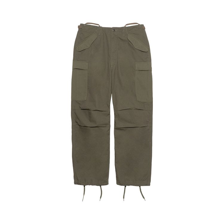 

Брюки nanamica Cargo Pants 'Olive Drab', зеленый