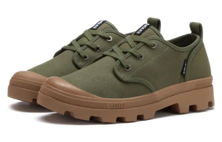

Кроссовки унисекс с низким верхом, зеленые Aigle