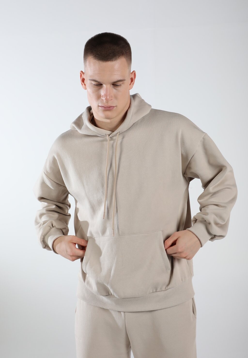 

Толстовка OVERSIZED UNISEX LOOSE FIT ELEVATE EOSELIO, цвет creamy beige