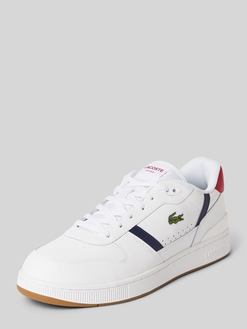 

Кроссовки с вышитым логотипом, модель «T-CLIP SET» Lacoste, белый
