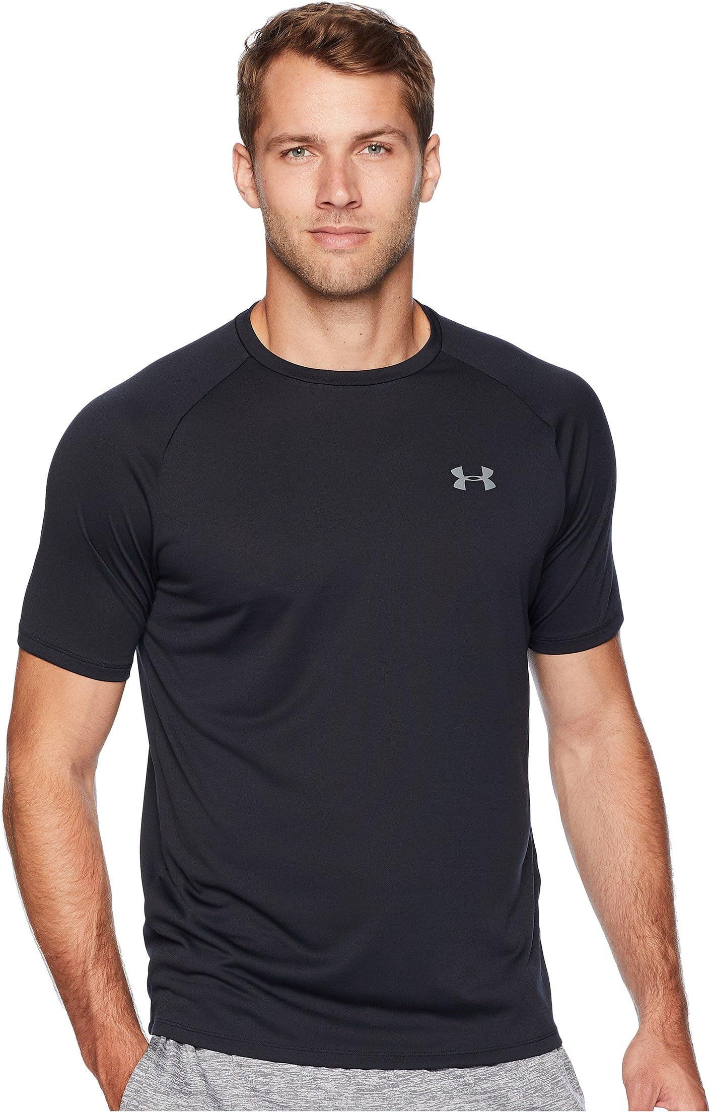 

Футболка с короткими рукавами UA Tech Under Armour, цвет Black/Graphite