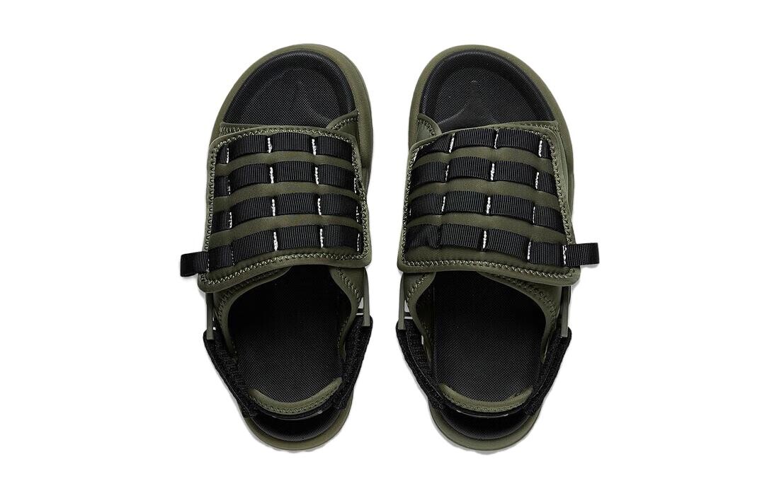 Детские сандалии STORM 1.0 GS Military Sail Green/black Lining Young, зеленый/черный — фото 4