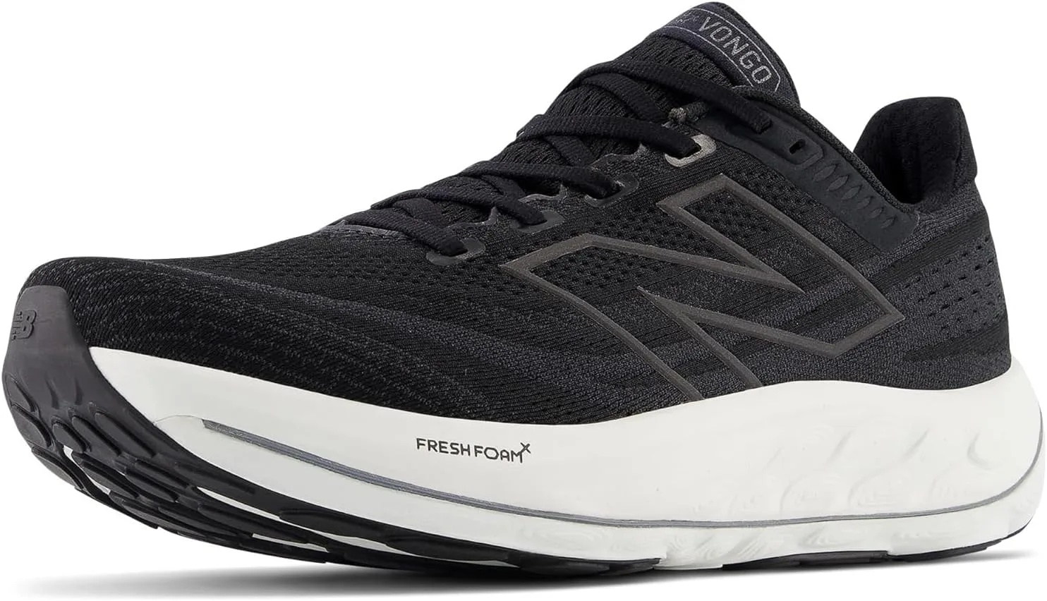 Мужские кроссовки New Balance Fresh Foam X Vongo V6, белый/черный