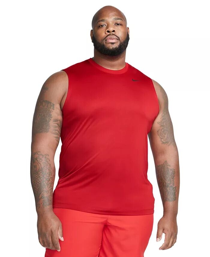 

Мужская футболка для фитнеса без рукавов Legend Dri-FIT Nike, розовый