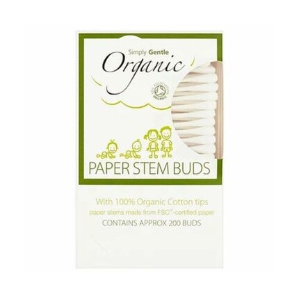 

Органические ватные палочки Simply Gentle 200 шт. ‎Simply Gentle