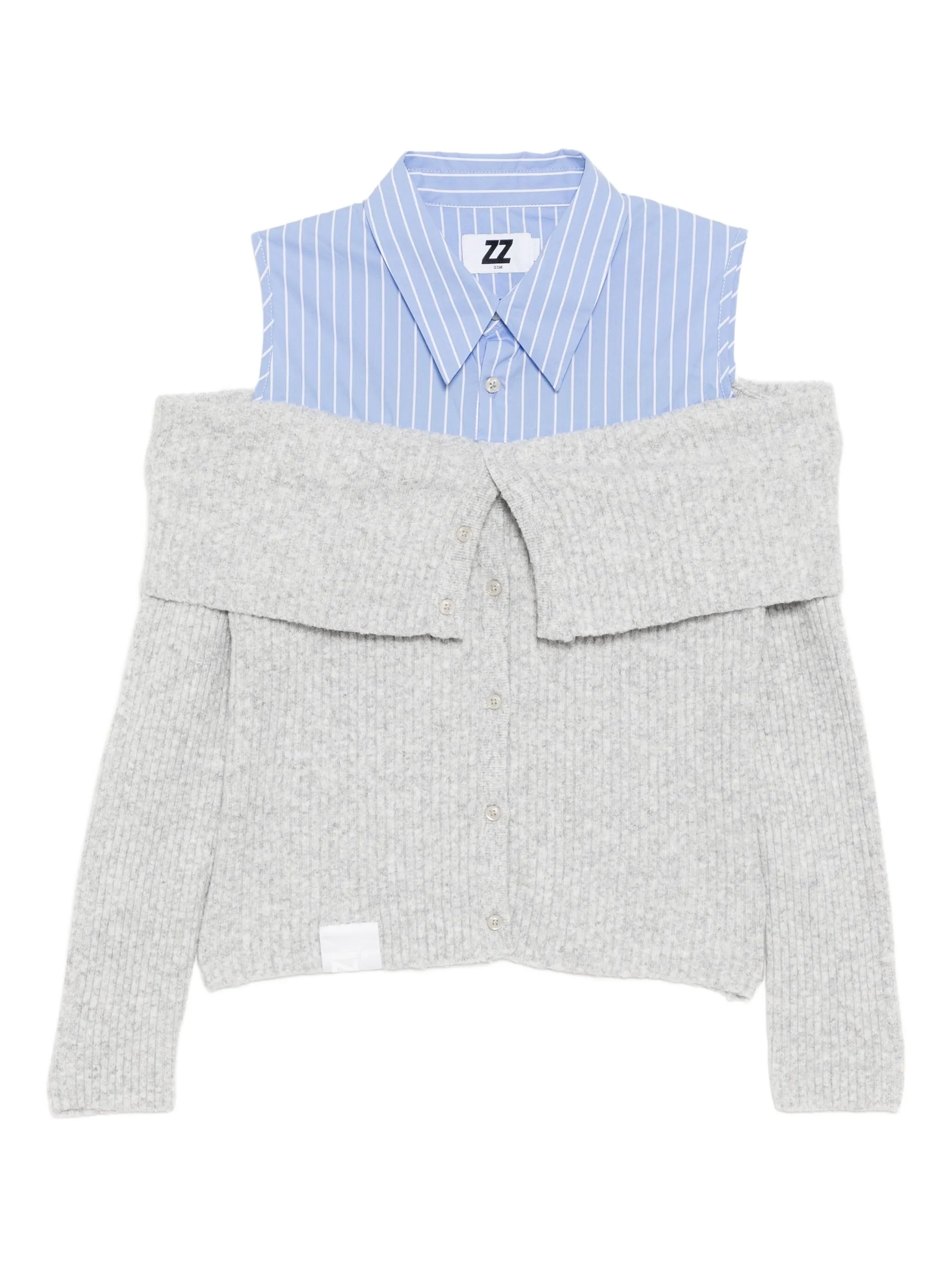 

Кардиган с открытыми плечами Izzue, синий