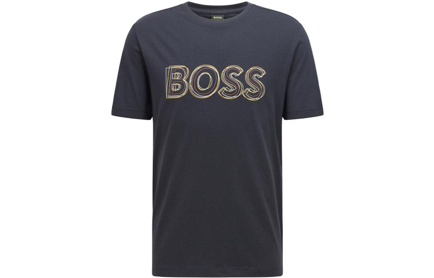 

HUGO BOSS Футболка мужская темно-синие