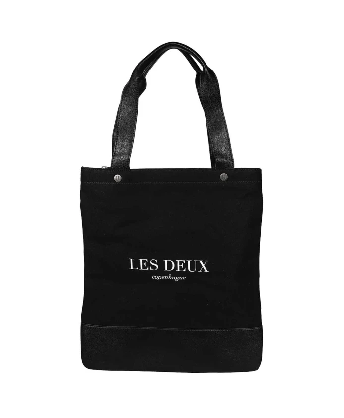 

Холщовая сумка-тоут на молнии Les Deux, черный